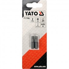 Biti de 25 mm 1/4" cu cap Torx T27 Yato..
